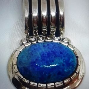 Blue Lapis SS pendant